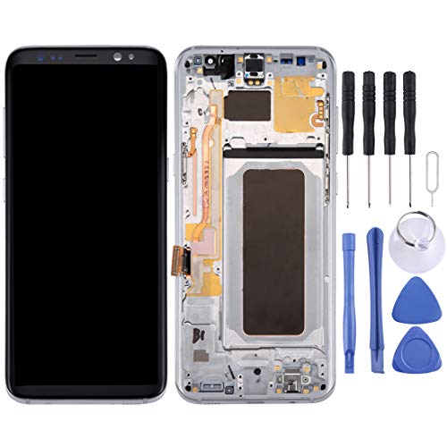 Écran LCD pour réparer un Galaxy S8+ tactile cassé vitre noire G955F