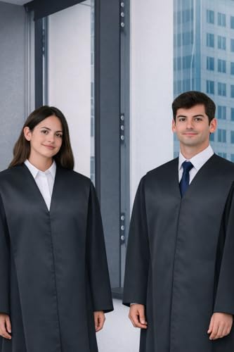 Toga de abogado profesional confeccionada en España y bolsa de transporte 3