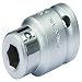 Produktbild KS Tools 911.4351 1/2 Bit-Adapter-Stecknuss, 1/2 x 5/16 , 38mm Chromé Satiné