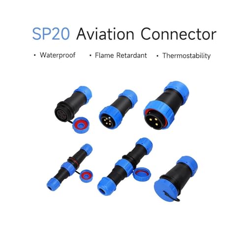 Conector SP20 IP68 para cableado exterior en espacios estrechos 4
