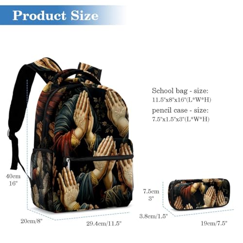 Sac à dos de jour multicolore 40cm pour ranger les cahiers A4 - 2
