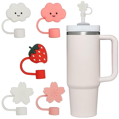 Accessoires Gourdes 2 Couvercles Étanches 40 Oz Avec Paille - Accessoires Tasse Stanley Anti-fuite Accessoires Gourde 40 Oz Paille Anti-fuite
