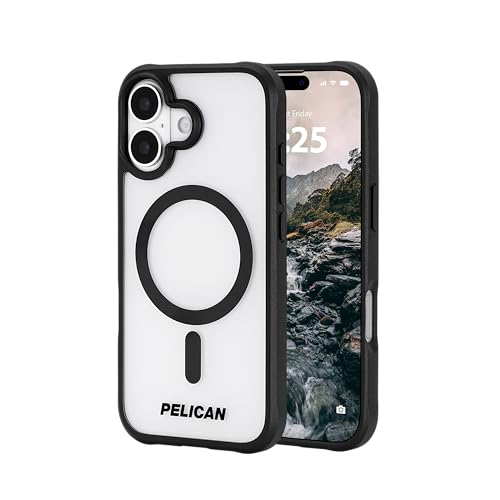 Pelican iPhone 17 Case - MagSafe Phone Case - Ranger Frosted Clear/Black - image 1