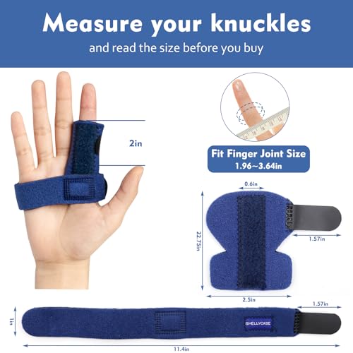 Trigger Finger Splint,Adjustable Finger Support Brace Bonus Fastening Tape for Alleviating Finger Locking,Popping,Bending,Stiffness,Tendon Release and Pain Relief from Stenosing Tenosynovitis