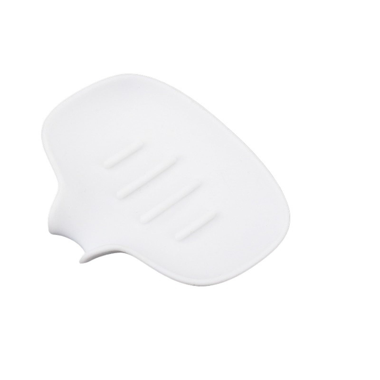 Soap Dish Kitchen Soap Tray Silicone Dish Holder Self Draining Non-slip Bathroom Rack Storage
