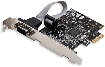 Syba Single Port RS-232 DB9 Serial PCI-e 2.0 x1 Expansion Card MCS9922 SD-PEX15021