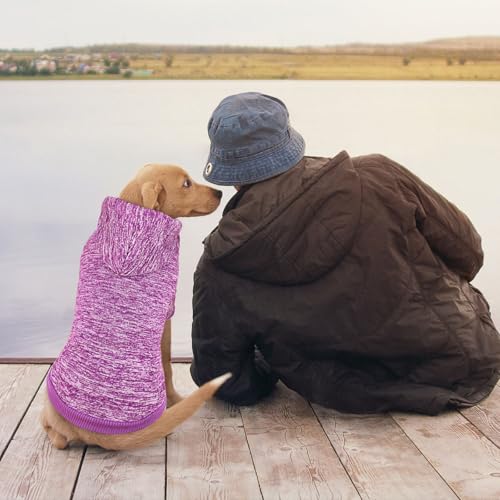 Suéteres para cães grandes moletom com capuz de lã para cães macios roupas de cachorro moletom com b