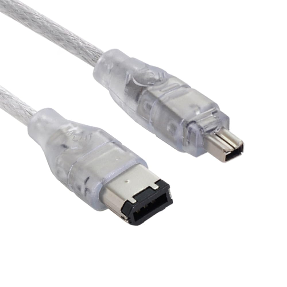 1394 6Pin a Firewire 400 IEEE 1394 4 Pin Maschio iLink Cavo Adattatore Cavo per Fotocamera Videocamera