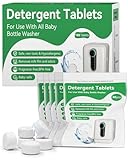 IAGREEA 150 PCS Detergent Washing Tablets, Bottle Washer Tablets for Baby Brezza, GROWNSY, Momcozy Bottle Washers, Natural Formula, Highly Effective Cleaning, Efficiency Removes Milk Residue & Odor