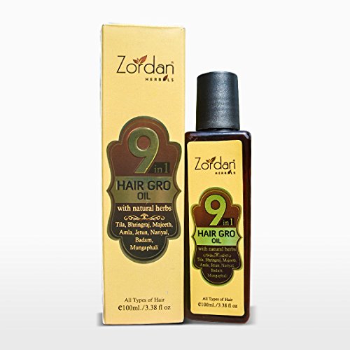 ZORDAN Altos Enterprises 9 in 1 Hair Gro Oil with Natural Herbs, 100 ml