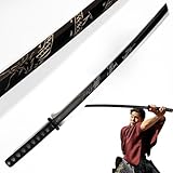 Bokken de Madera con Diseño de Dragón – Espada Japonesa de Entrenamiento 98 cm – Bokuto para Artes Marciales, Ligero y Resistente