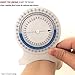 Inclinometer for Physical Therapy | No-Leak PT Inclinometer for Range of Motion (ROM) Measurements-Easy to Use Inclinometer for Students and Professionals