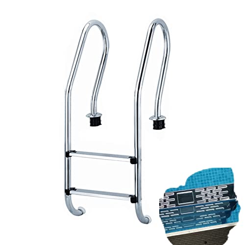 Escalera para piscina acero inoxidable 304, 2 peldaños miniatura 1
