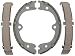 Raybestos 869PG Professional Grade Parking Brake Shoe Set - Drum in Hat