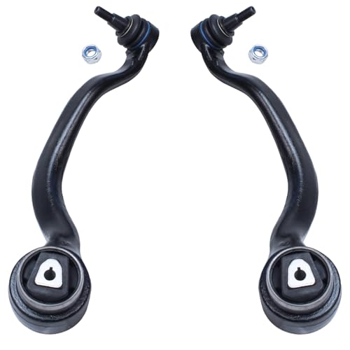 Image of Detroit Axle - Front End Control Arms Kit for 2007-2018 BMW X5 2008-2019 X6, 2 Lower Forward Control Arms with Ball Joints 2 Sway Bar Links 2009 2010 2011 2012 2013 2014 2015 2016 2017 Replacement