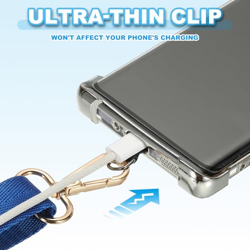Lanière universelle pour téléphone portable PATIKIL cordon blanc réglable