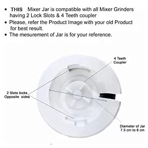 Image of Bajaj Mixer Grinder Chutney Jar only (small)