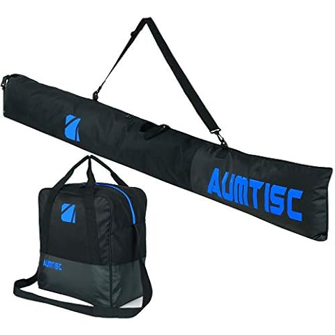 AUMTISC Ski Bag and Ski Boot Bag Combo Padded Snowboard Bag Cover