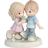 Precious Moments 211032 We are Mint for Each Other Bisque Porcelain Figurine, White