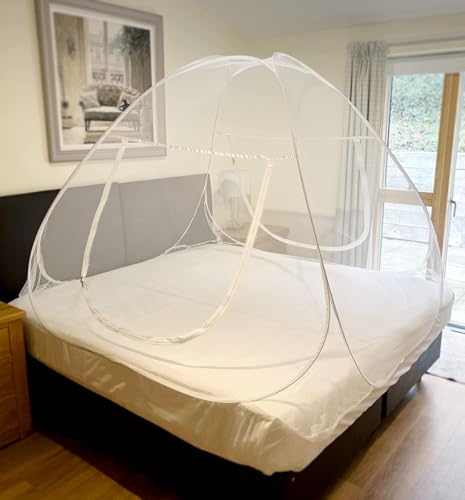Mosquiteiro Cama De Casal Dobrável Pratico E Portátil