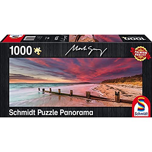 Schmidt Spiele Puzzle Revestimiento P9 K – Mark Gray mccrae Beach, Morning...