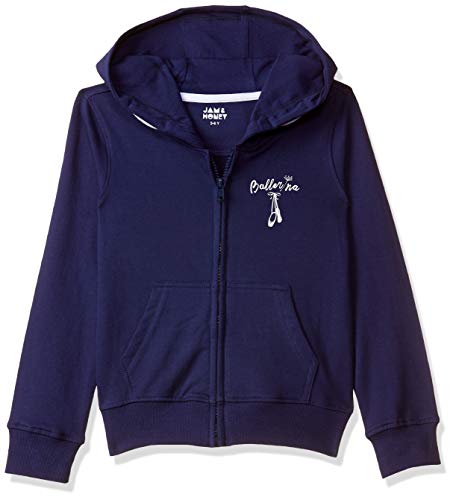 Image of Amazon Brand - Jam & Honey Girls Lightweight Sweatshirt