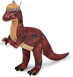 Pachycephalosaurus Plush Toy, 43 cm Dinosaur Stuffed Animal Throw Plushie Pillow Doll, Soft Blue Fluffy Friend Hugging Cushion - Present for Every Age & Occasion