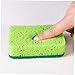 FOYTOKI Colorful Double Sided Dish Scrub Brush 8pcs Cleaning Sponge for Dishes Bowl Scrubber Kitchen Cleaning Tools Scrub Sponge for Washing Absorbent and Soft Heads for