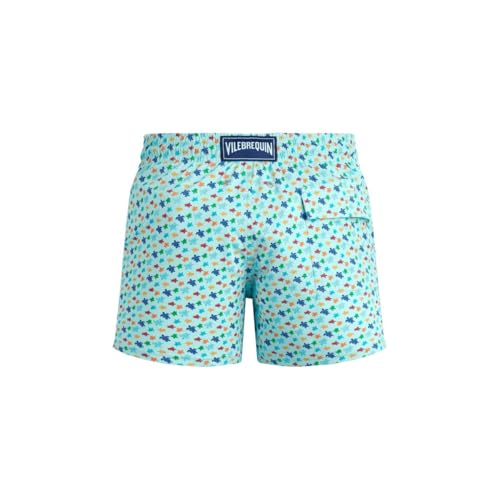 Men's Stretch Short Swim Trunks Micro Ronde Des Tortues Rainbow2