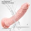 28cm Langer Realistischer Dildo in Fleisch mit Naturgetreuer Textur G Punkt Dildos im Klassischen Design mit Starkem Saugnapf Große Anal Dildos Sexspielzeug für Frauen, Männer und Paare #3