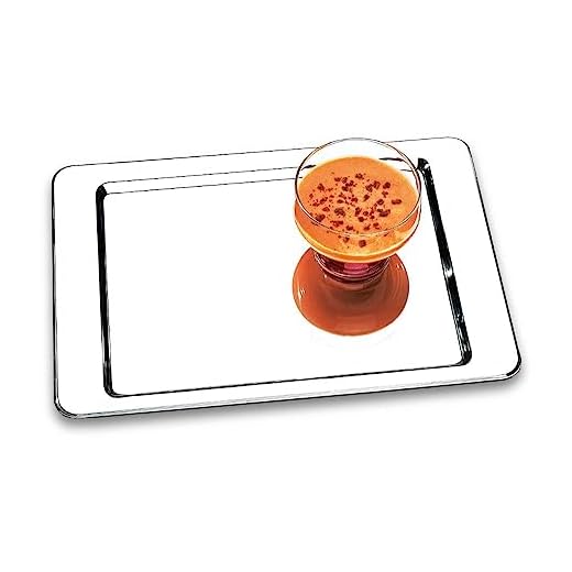 Bandeja Atina, 40x28cm, Aço Inox, Brinox