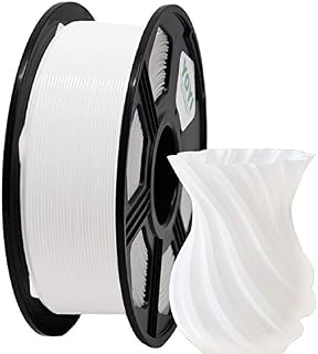YOYI YOYI PLA 3D Printer Filament, PLA Filament 1.75mm Dimensional Accuracy +/- 0.03mm, 1kg Spool (2.3lbs), PLA White