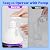 Bsrezn Epoxy Resin Kit 2 Gallon Kit with Pumps, Crystal Clear Easy Mix 1:1, Ideal for Bar Tables, Tabletops, Countertops & More (1Gallon x 2)
