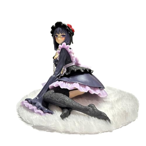 Anime My Dress Up Darling Figure Kitagawa Statue Marin Figurine Manga Personnage 15 cm PVC Nouveau style robe de soubrette assis Modèle de collection Décoration de bureau