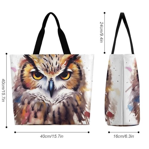 A Pug Tote Bag for Women - Reusable Foldable Grocery Shopping Bag, Crossbody Shoulder Handbag2