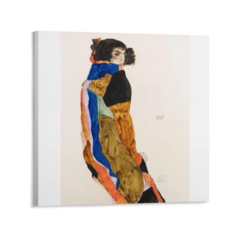 Poster Moa 1911 Egon Schiele pour habiller un mur vide toile murale 60x60