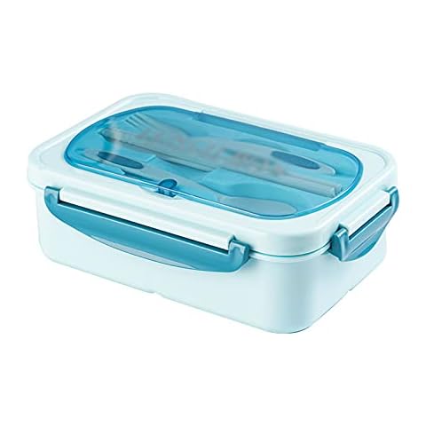 Compartmentalised Lunch Box, 3 Compartment Bento Box Cover