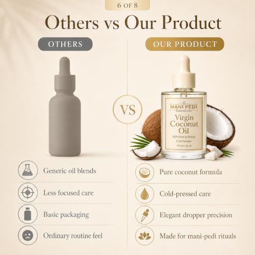 Image of TMPE 100% Pure Virgin Coconut Oil Cold Pressed for Healthy Hair & Skin, Natural solution for Moisturised Skin, Hair Care & Body - 30ml