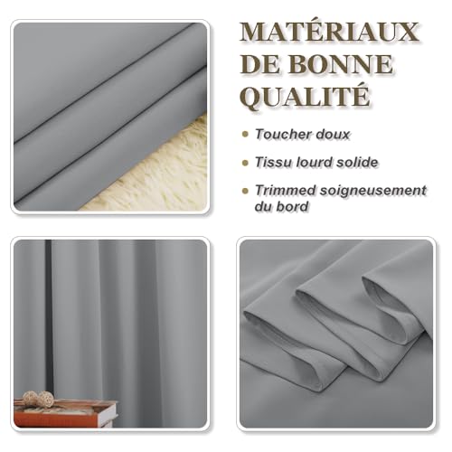 Pony Dance PDUSBLKGMTU1-4663C28 Decorative Window Curtains - Thermal Kitchen Blackout Shades For Christmas Home Decor Energy Saving Tie Up Valance Balloon Shade Grommet Top thumb #6