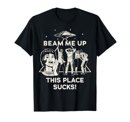 Stranger Things Season 5 Beam Me Up This Place Sucks! T-Shirt