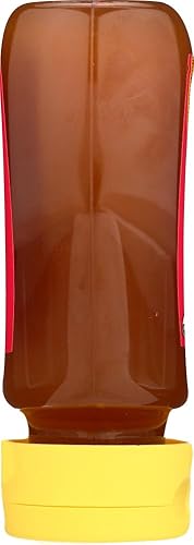 Miniatura 2 de Heavenly Organics Miel de acacia cruda 100% orgánica, paquete de 6 unidades, tamaño 12 onzas/tarro ligeramente filtrado para preservar vitaminas,