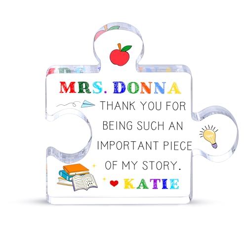 Appreciation Gifts for Teachers - Custom Name Acrylic...