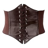 vintage corset waist training Cadeau parfait: Le design classique donne beaucoup de style à ce cordon. La ceinture de taille corset peut être combinée avec des robes, manteaux, pulls, chemises et autres tenues. La ceinture de cordon est un cadeau fantastique pour votre femme ou amie lors de fêtes d'anniversaire, de jubilees, de Saint-Valentin, de Noël, etc.