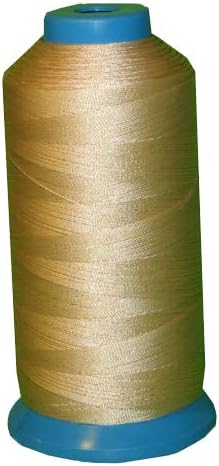 Army TAN Bonded Nylon Sewing Thread Size #69 T70 1500 Yard for Outdoor, Leather, Bag, Shoes, Canvas, Upholstery