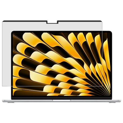LUSA DESIGN 覗き見防止フィルター MacBook Air 15.3インチ 2025 M4/M3/M2用 ブルーライトカット マグネット式覗き見防止フィルター 着脱簡単 指紋の防止 反射防止