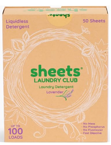 Sheets Laundry Club - Liquidless Laundry Detergent...