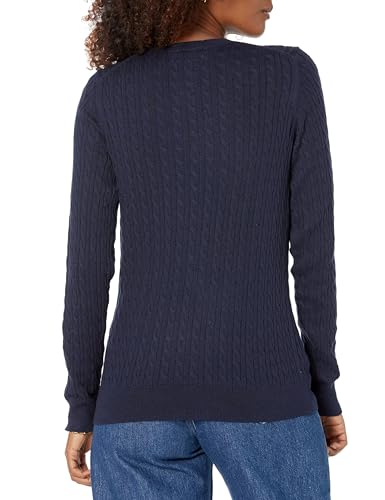 Image of Amazon Essentials Women's Lightweight Cable Knit Long Sleeve Sweater