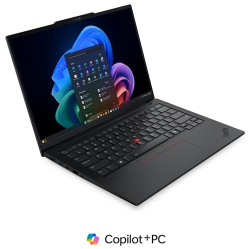 Image of Lenovo ThinkPad E14 Gen 7 (14 inch), Intel Core Ultra 7 258V, 32 GB LPDDR5X, 1 TB SSD, Intel Arc 140V GPU, Windows 11 Pro 64 | WUXGA IPS Touchscreen Display, with 32GB LPDDR5X, FHD IR Hybrid Camera, Fingerprint Reader, and Windows 11 Pro, Copilot+ PC