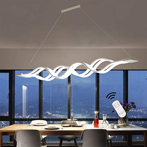 Lámpara colgante LED de 60W y 100cm para el techo del comedor 4