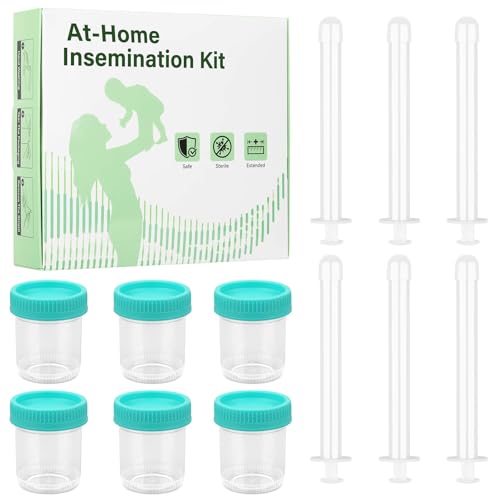 at Home Insemination Kit, Disposable Sterile, FDA Material Qualification, Extra-Length Design...